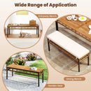 3 Pieces Acacia Wood Patio Dining Set for Deck and Backyard by LJGDeals
