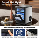 Countertop Nugget Ice Maker and Powerful Fruit Vegetable Juicer Combo for Refreshing Beverages by LJGDeals