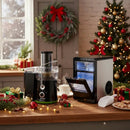 Countertop Nugget Ice Maker and Powerful Fruit Vegetable Juicer Combo for Refreshing Beverages by LJGDeals