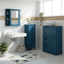 Bathroom Cabinets - Prussian Blue Collection by LJGDeals