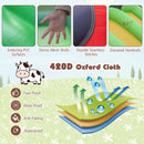 Kids Castle Slide Bouncer with 750W Blower and Dual Slides by LJGDeals