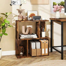 3-Piece Space-Saving Living Room with Teddy Sofa Display Bookshelf & Foldable Murphy Bed by LJGDeals