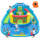 Dinosaur-themed Kids Inflatable Bounce House Inflatable Water Slide Park by LJGDeals