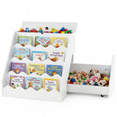 2-In-1 Kids Bookshelf & Toy Storage Organizer by DirectDeals