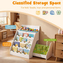 2-In-1 Kids Bookshelf & Toy Storage Organizer