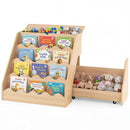 2-In-1 Kids Bookshelf & Toy Storage Organizer by LJGDeals
