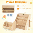 2-In-1 Kids Bookshelf & Toy Storage Organizer by LJGDeals