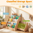 2-In-1 Kids Bookshelf & Toy Storage Organizer
