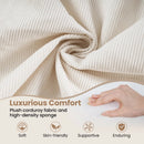 4-in-1 Convertible Folding Sofa Bed with Comfy Corduroy Cover by LJGDeals