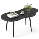 Cloud Shape Coffee Table 39.5 inch Irregular Center Table with Metal Frame by LJGDeals