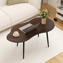 Cloud Shape Coffee Table 39.5 inch Irregular Center Table with Metal Frame by LJGDeals