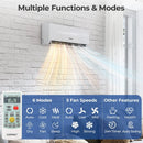 UltrEco Series 24000 BTU 2 Zone 23 SEER2 Mini Split Air Conditioner Wifi Enabled with Heat Pump by LJGDeals