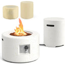 40 000 BTU Fire Pit Table Set with Hideaway Tank Holder by LJGDeals