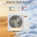 27000 BTU 2-Zone Mini Split Air Conditioner with Heat Pump by LJGDeals