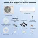 X-Pro 27000 BTU 3 Zone 24 SEER2 Mini Split AC with Heat Pump by DirectDeals