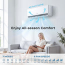 X-Pro 35000 BTU 2 Zone 22.5 SEER2 Mini Split AC with Heat Pump by DirectDeals