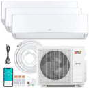 X-Pro 35000 BTU 3 Zone 22.5 SEER2 Mini Split AC with Heat Pump by DirectDeals
