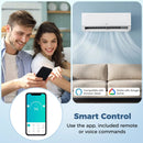 Blast Pro 38000 BTU 2 Zone 20 SEER2 Mini Split AC with Heat Pump by LJGDeals