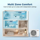 Blast Pro 28000 BTU 3 Zone 20 SEER2 Mini Split AC with Heat Pump by LJGDeals