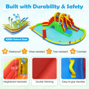 8-in-1 Giant Bounce House with 2 Long Slides for Yard Party with 750W Blower by DirectDeals