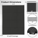 Inflation Free Boxing Set and 12Pcs 1/2" Puzzle Exercise Mat by DirectDeals