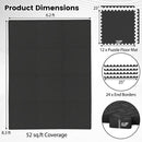 Inflation Free Boxing Set and 12Pcs 1/2" Puzzle Exercise Mat by LJGDeals