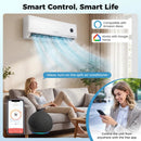 12000 BTU Smart Mini Split AC/Heater Works with Alexa & Google Assistant by LJGDeals