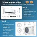 12000 BTU Smart Mini Split AC/Heater Works with Alexa & Google Assistant by LJGDeals