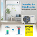 12000 BTU Mini Split Cuts Energy Bills by 30% Works at 5°F by LJGDeals