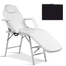 73 Inch Adjustable Massage Table with Backrest & Footrest by LJGDeals