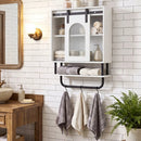 Heavy-Duty Laundry Cart with Hanging Rod and 2 Storage Baskets for Bedroom by LJGDeals