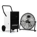 Commercial Dehumidifier and Heavy‑Duty Metal Floor Fan Combo by LJGDeals