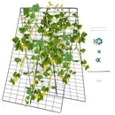 A-Frame Garden Trellis for Climbing Plant with Ground Stake and Cable Tie by LJGDeals