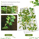 A-Frame Garden Trellis for Climbing Plant with Ground Stake and Cable Tie by DirectDeals