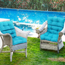 Set of 2 High Back Chair Cushion with Adjustable Height by LJGDeals