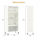 5-Tier Kitchen Storage Baker's Rack with Flip by DirectDeals