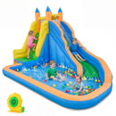 Inflatable Water Slide with Curved Slide and 680W Blower by DirectDeals