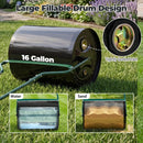 16 Gallon Lawn Roller Water/Sand Filled Garden Drum by LJGDeals