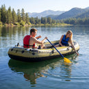 3-Person Inflatable Fishing Boat with Oars and Pump by LJGDeals
