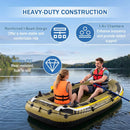 3-Person Inflatable Fishing Boat with Oars and Pump by LJGDeals