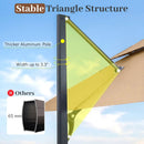 10 FT Cantilever Patio Umbrella with 220 LBS Base by LJGDeals