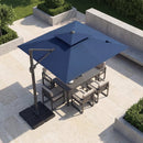 10 FT Cantilever Patio Umbrella with 220 LBS Base by LJGDeals