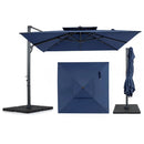 10 FT Cantilever Patio Umbrella with 220 LBS Base by LJGDeals