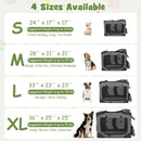 Soft Collapsible Dog Crate with Mesh Windows and 3 Doors by LJGDeals