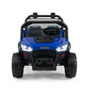 24V Kids Ride-On Dump Truck with Electric Dump Bed 2-Seater by LJGDeals