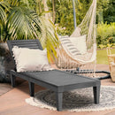 Outdoor Chaise Lounge Chair Set of 2 with 5-Position Backrest by LJGDeals