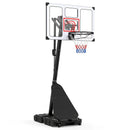 Portable Basketball Hoop Adjustable 4.9-10 Feet with Base by LJGDeals