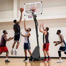 Portable Basketball Hoop Adjustable 4.9-10 Feet with Base by LJGDeals