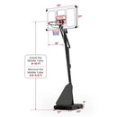 Portable Basketball Hoop Adjustable 4.9-10 Feet with Base by DirectDeals