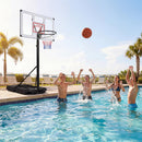 Portable Basketball Hoop Adjustable 4.1-10 Feet with Base by DirectDeals